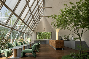 Кофейня для воссоединения с природой